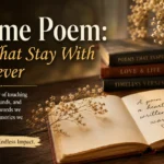 lifetime poem