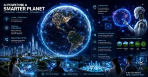 AI Process AI Powered World Earth