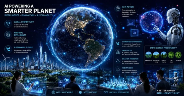 AI Process AI Powered World Earth