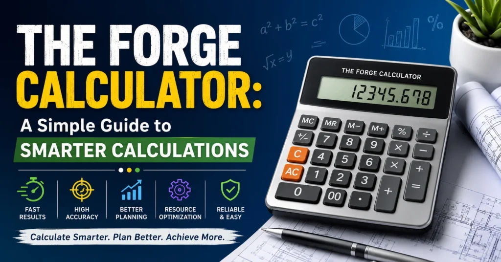 the forge calculator