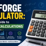 the forge calculator