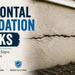 Horizontal Foundation Cracks