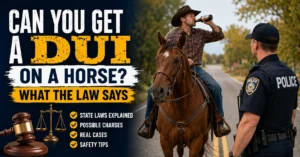 Can You Get A DUI On A Horse