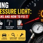 flashing tire pressure light