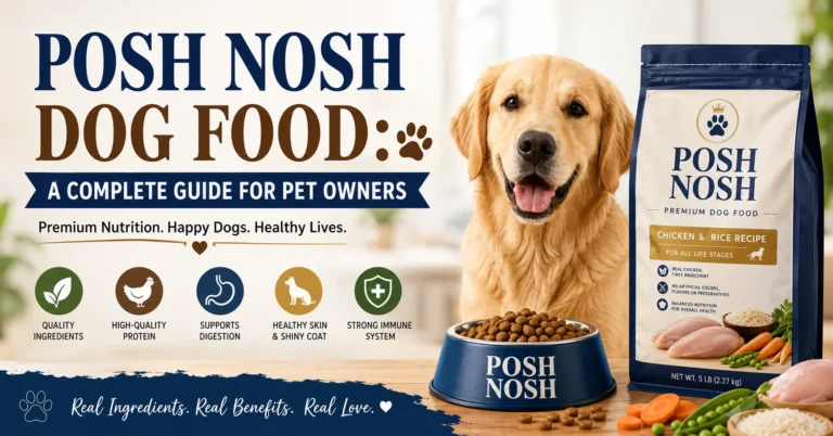 posh nosh dog food