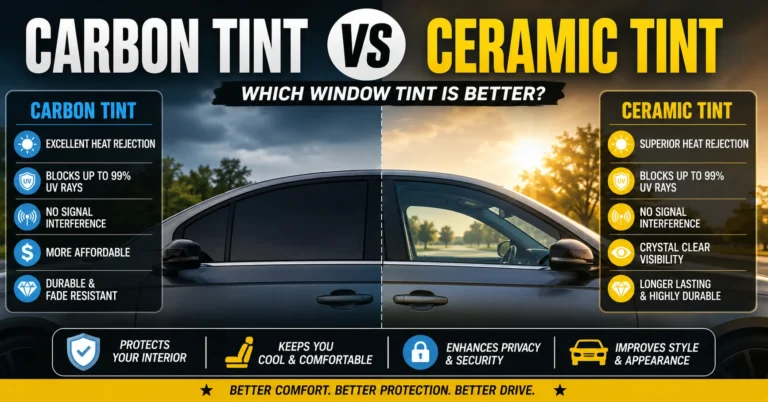 Carbon Tint vs Ceramic