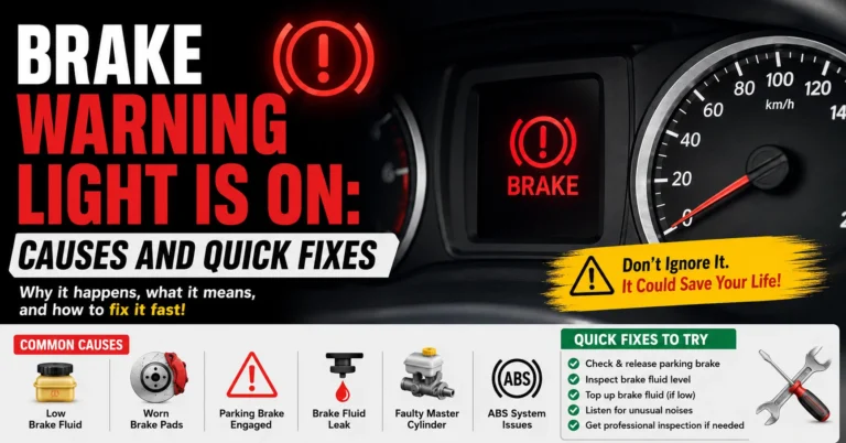 Brake Warning Light Is On