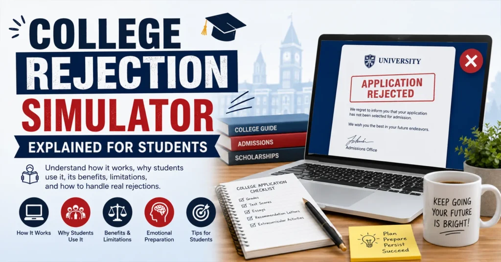 college rejection simulator
