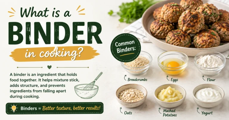 What Is A Binder In Cooking