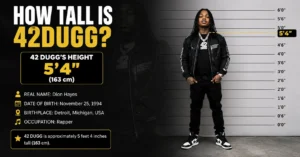 How Tall Is 42Dugg