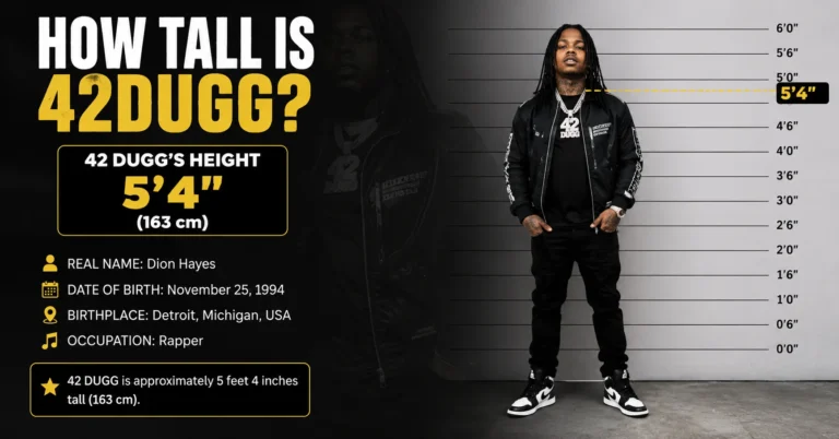 How Tall Is 42Dugg