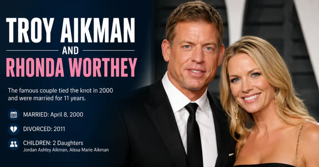 troy aikman and rhonda worthey