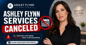 Ashley Flynn Services Canceled