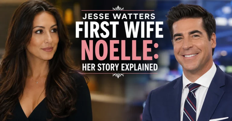 Jesse Watters First Wife Noelle: Her Story Explained Jesse Watters First Wife Noelle