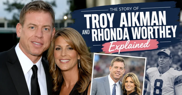Troy Aikman And Rhonda Worthey