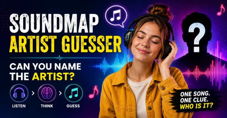 Soundmap Artist Guesser: Can You Name The Artist? Soundmap Artist Guesser