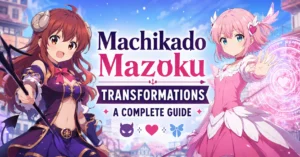 Machikado Mazoku Transformations
