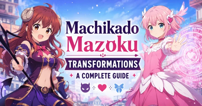 Machikado Mazoku Transformations: A Complete Guide Machikado Mazoku Transformations