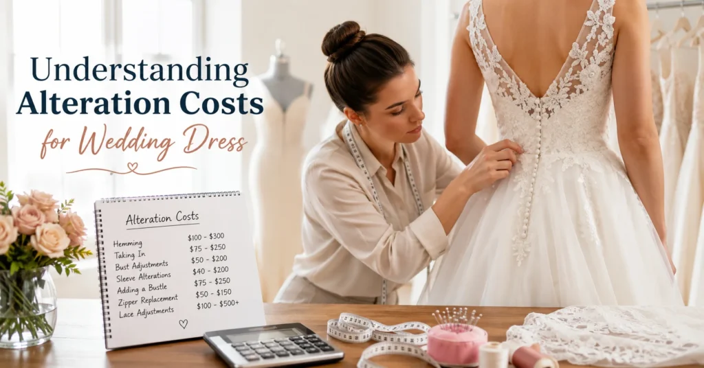 Alteration Costs For Wedding Dress