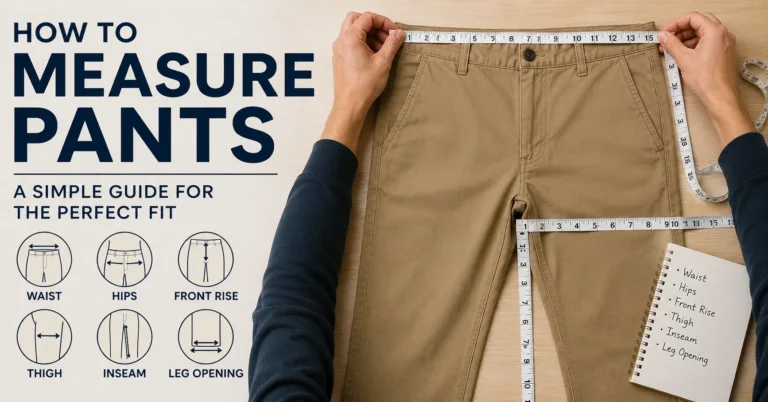 How To Measure Pants