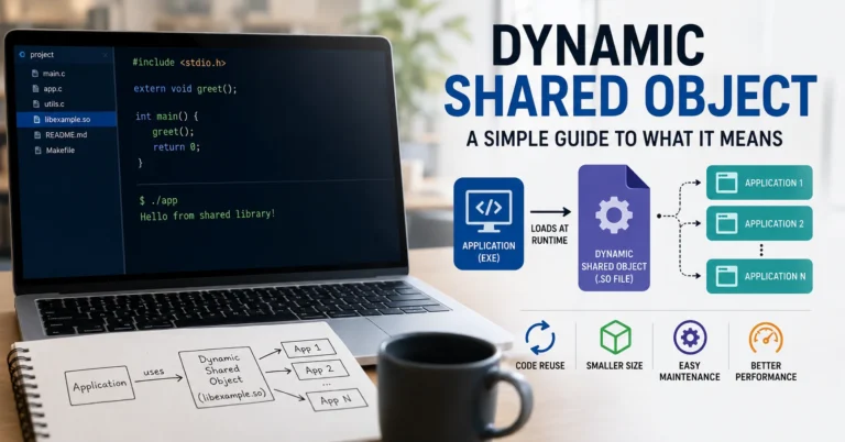 Dynamic Shared Object: A Simple Guide To What It Means dynamic shared object