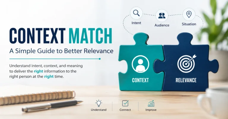 Context Match: A Simple Guide To Better Relevance context match