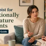 therapist for emotionally immature parents