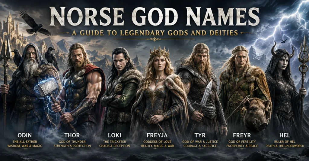 Norse God Names