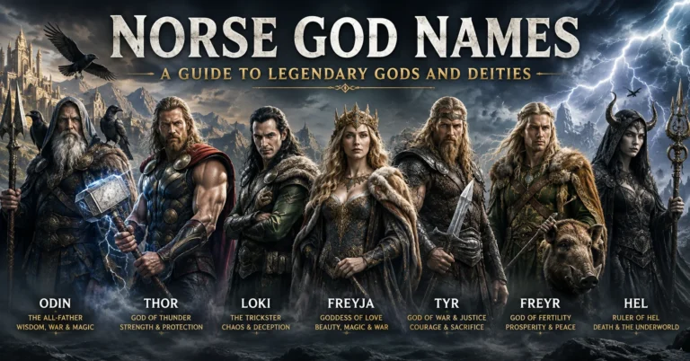 Norse God Names
